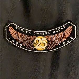 HOG 25 Year Anniversary Membership Patch